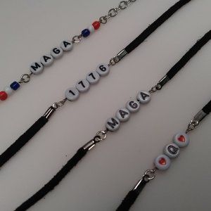 MAGA / Q / 1776 Bracelets WHOLE SET OF 4 BRACELETS - LAST ONE